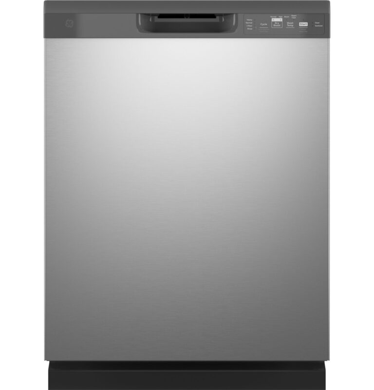 GE® ENERGY STAR® Dishwasher with Front Controls Model #: GDF535PSRSS