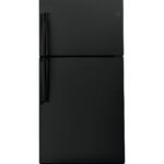 GE 21.9 Cu. Ft. Top-Freezer Refrigerator Model #: GIE22JTNRBB